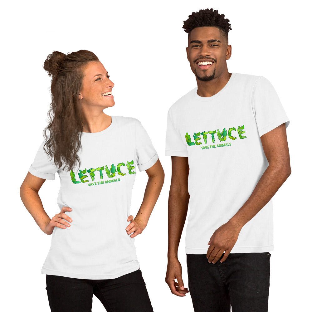 Lettuce Short-Sleeve (unisex) – Lettuce Save The Animals